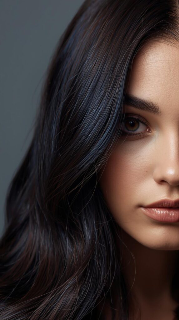 15. Dark Winter Hair Color Reveal