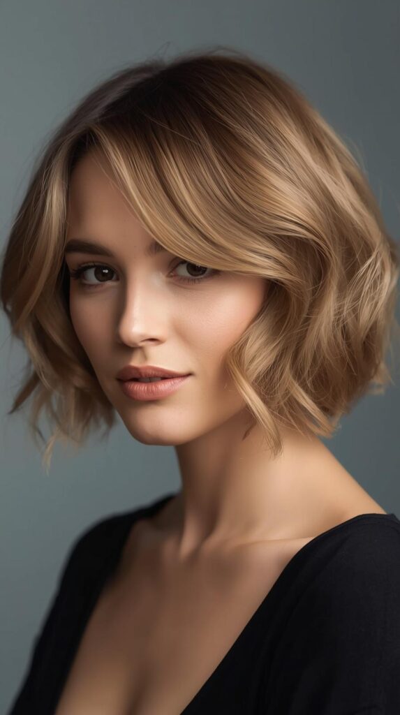 17. Faux Bob With Soft Curls