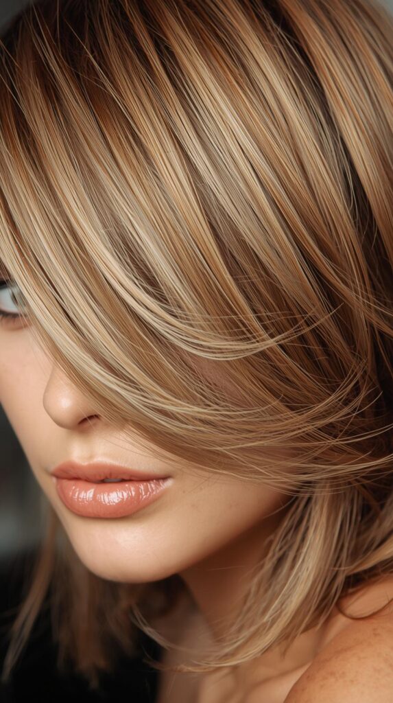 17. Rooted Dark Blonde