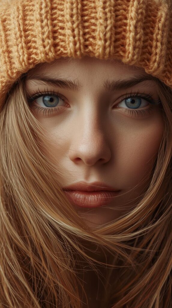 3. Cozy Beanie Hair with Loose Waves