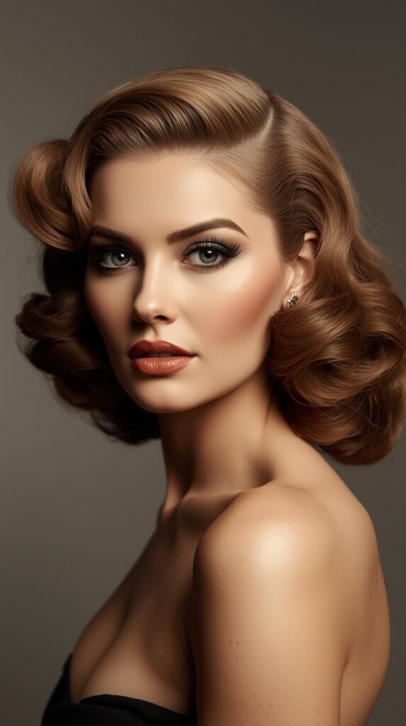 4. Classic Hollywood Waves