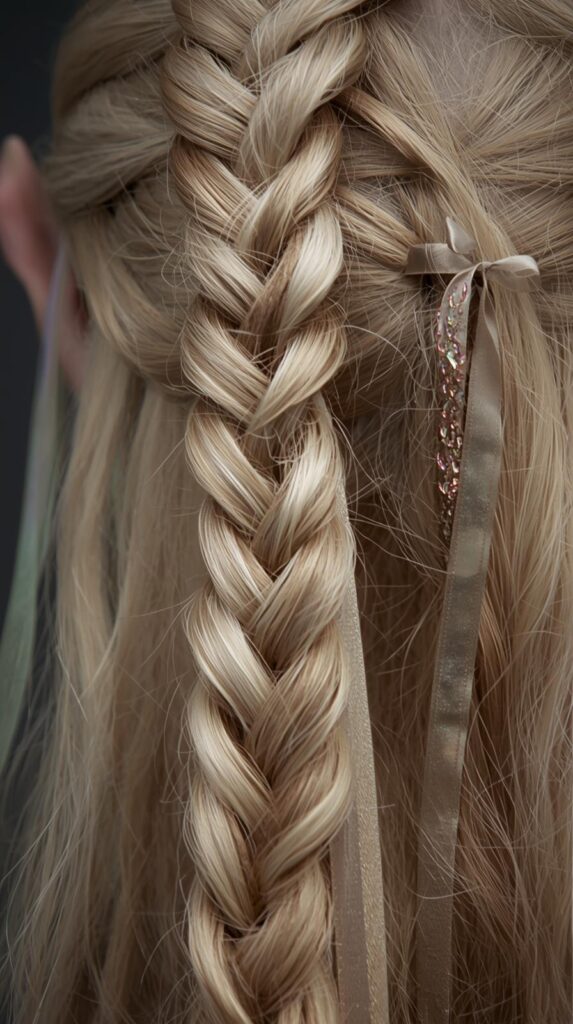 4. Elf Twists With Ribbon