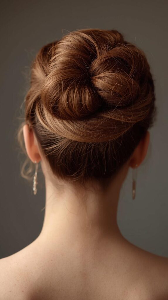 4. High Textured Bun