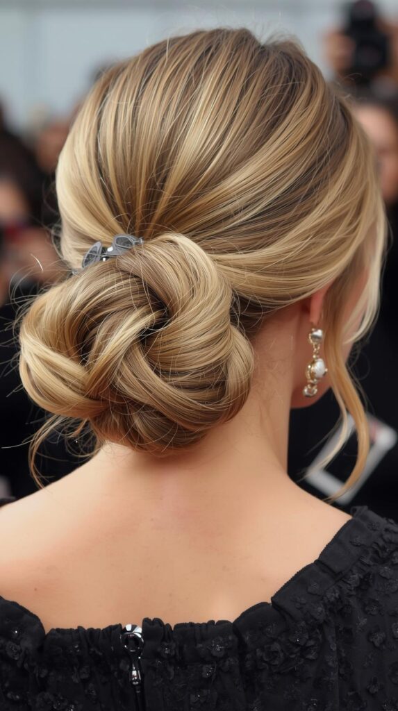 6. Bubble Ponytail for a Trendy Prom Statement