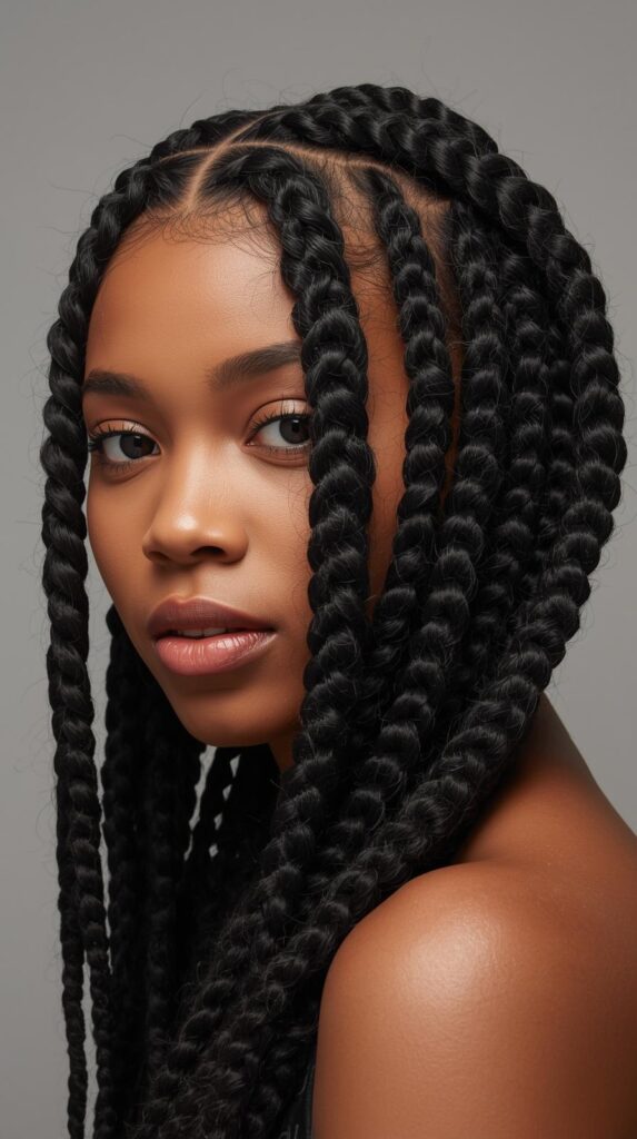 6. Chunky Two-Strand Twists