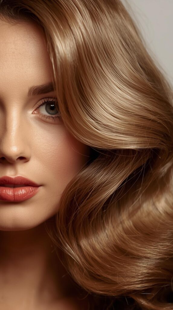 6. Side-Swept Hollywood Waves