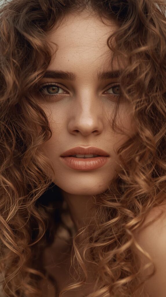 7. Natural Curls Fully Down