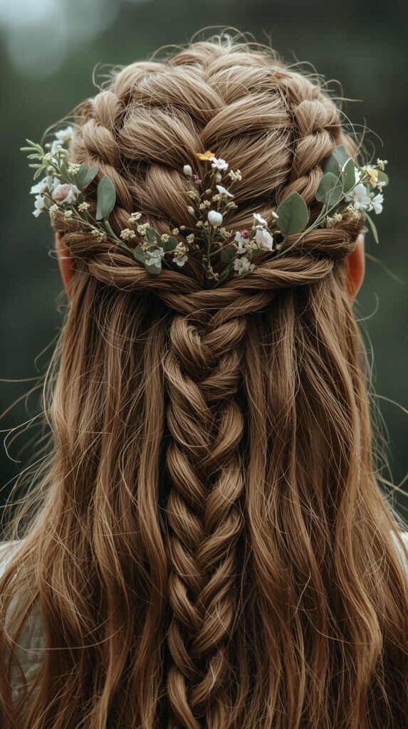 9. Braided Elf Crown