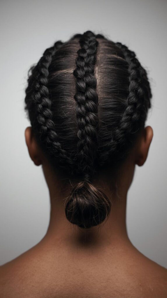 9. Mini Braided Ponytail