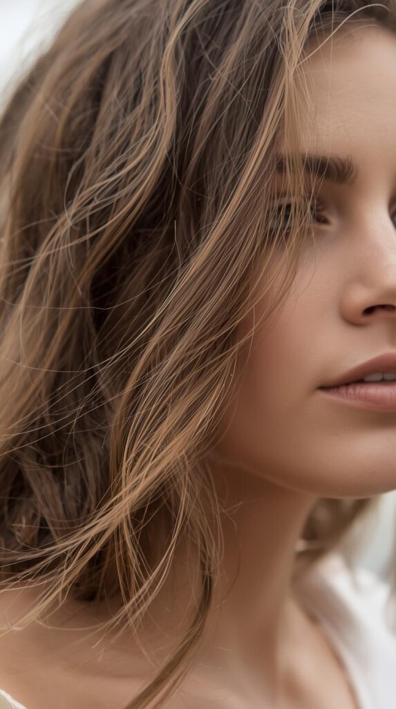 9. Side-Swept Loose Waves