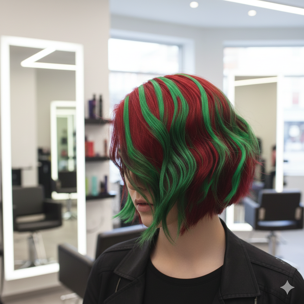 10. Red and Green Underlayer Color