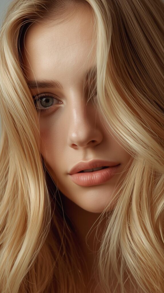 1. Classic Golden Blonde Hair Colour