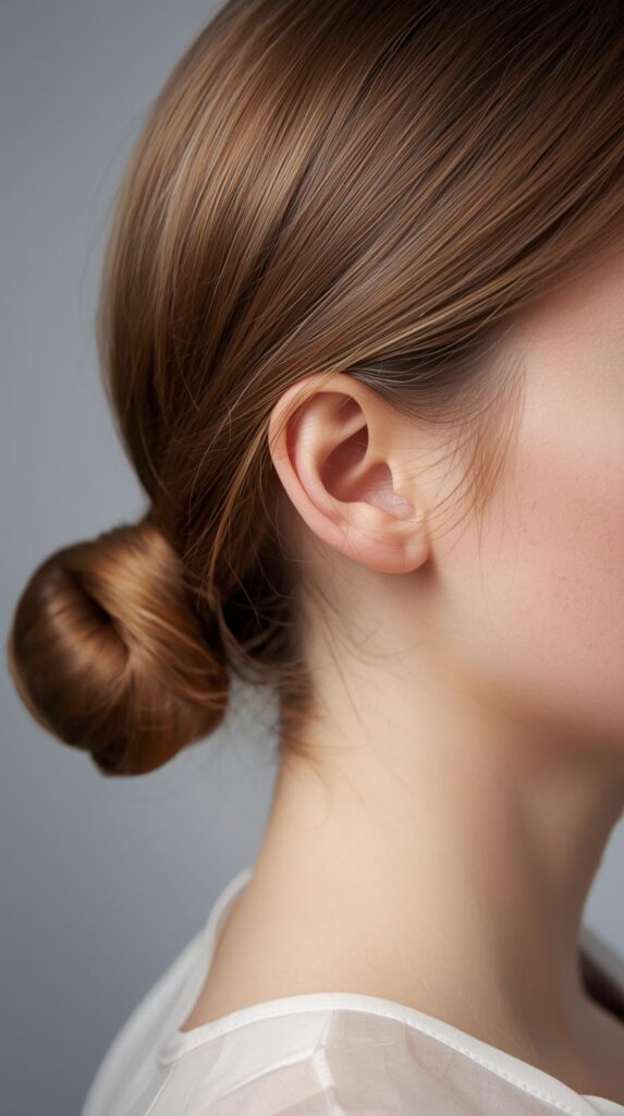 12. Low Side Ponytail