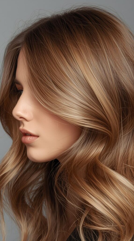 13. Relaxed Blow-Dried Long Hair with Natural Movement