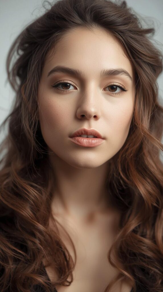 2. Half-Up Hairstyle with Loose Curls