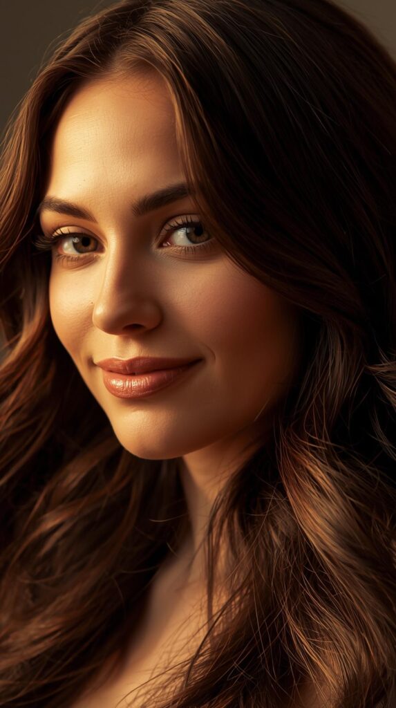 2. Warm Chocolate Brunette