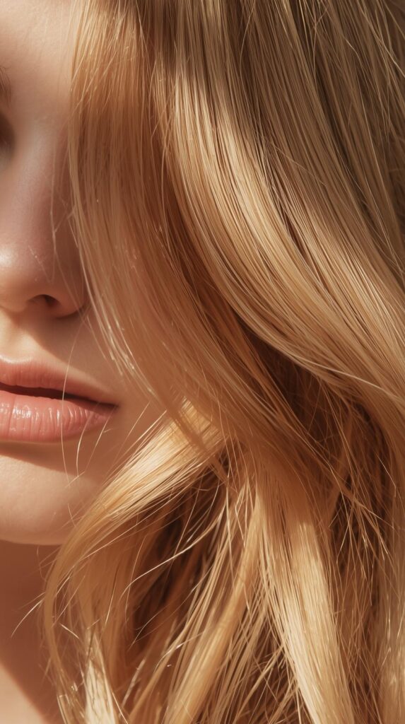 2. Warm Honey Blonde Shades with Golden Undertones