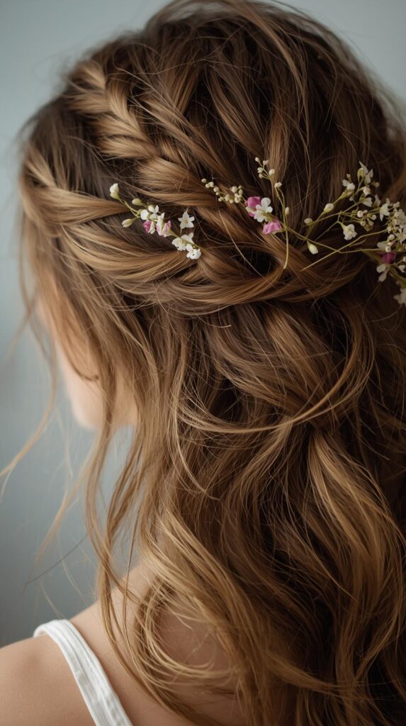 7. Boho-Inspired Loose Braided Hairstyle