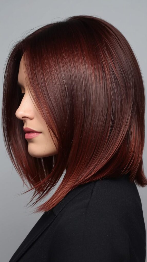 9. Cherry Cola Hair for Medium-Length Cuts
