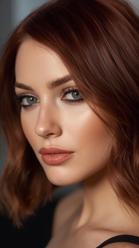 1. Classic Cherry Cola Hair Color for Everyday Elegance