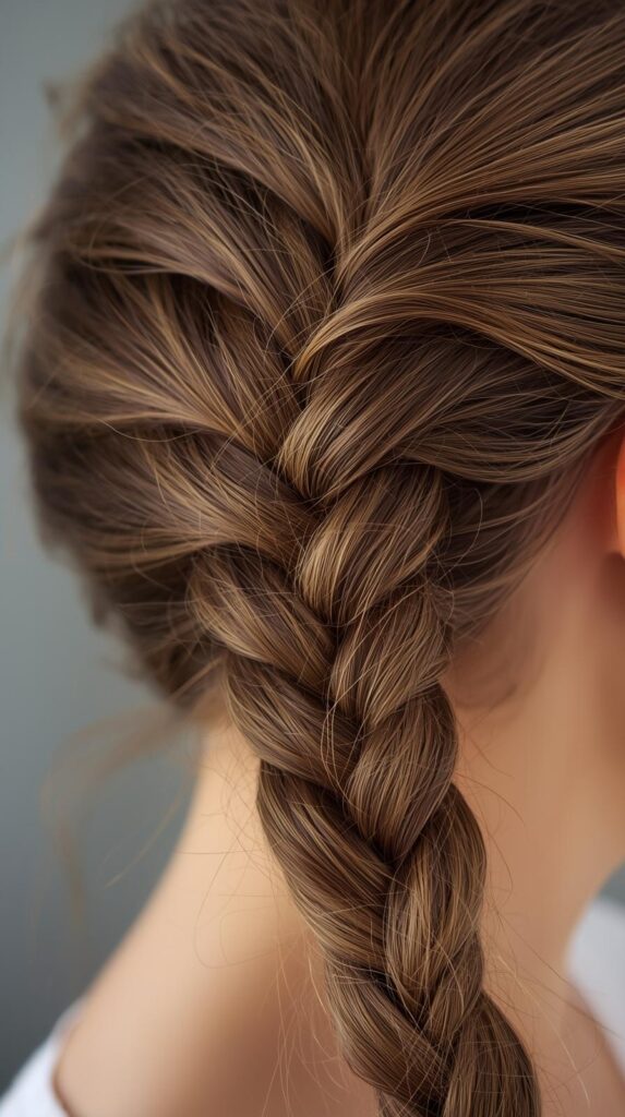 1. Classic Three-Strand Braid