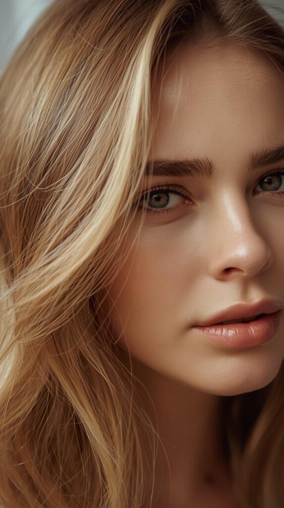 11. Honey Blonde Peekaboo