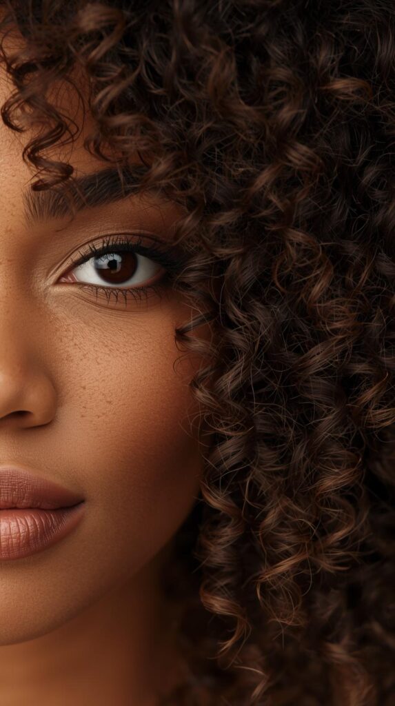 12. Natural Texture with Defined Curls