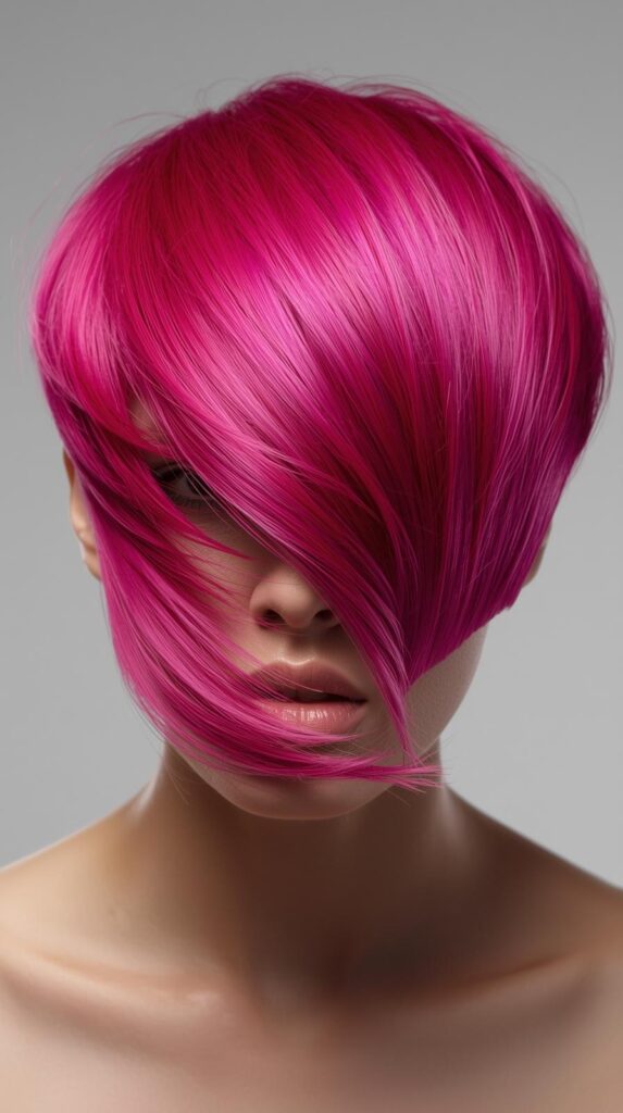 2. Bright Magenta All-Over Color