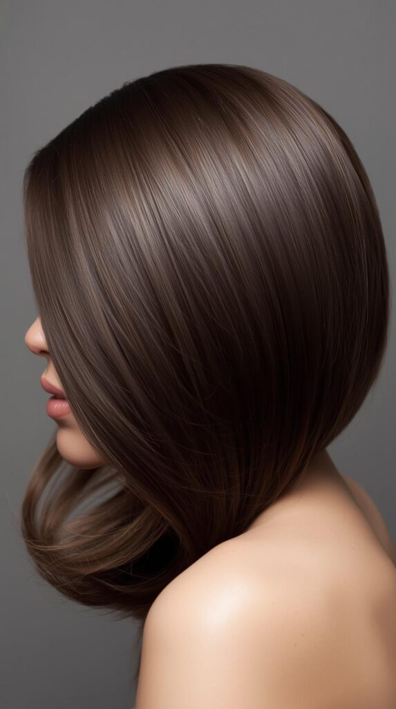 8. Smooth Blowout for Thick Hair Control