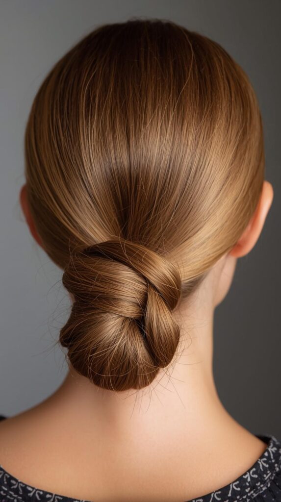9. Wrapped Base Ponytail for a Polished Finish