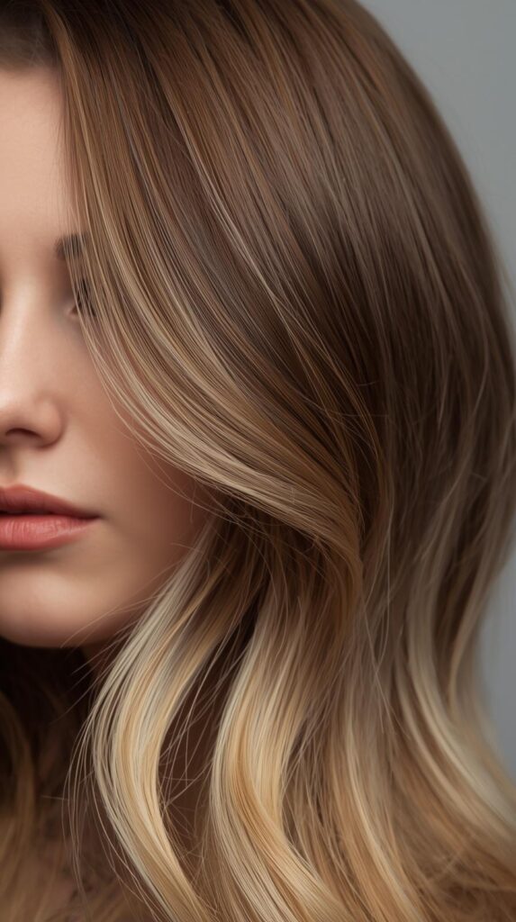 1. Classic Brown to Blonde Balayage