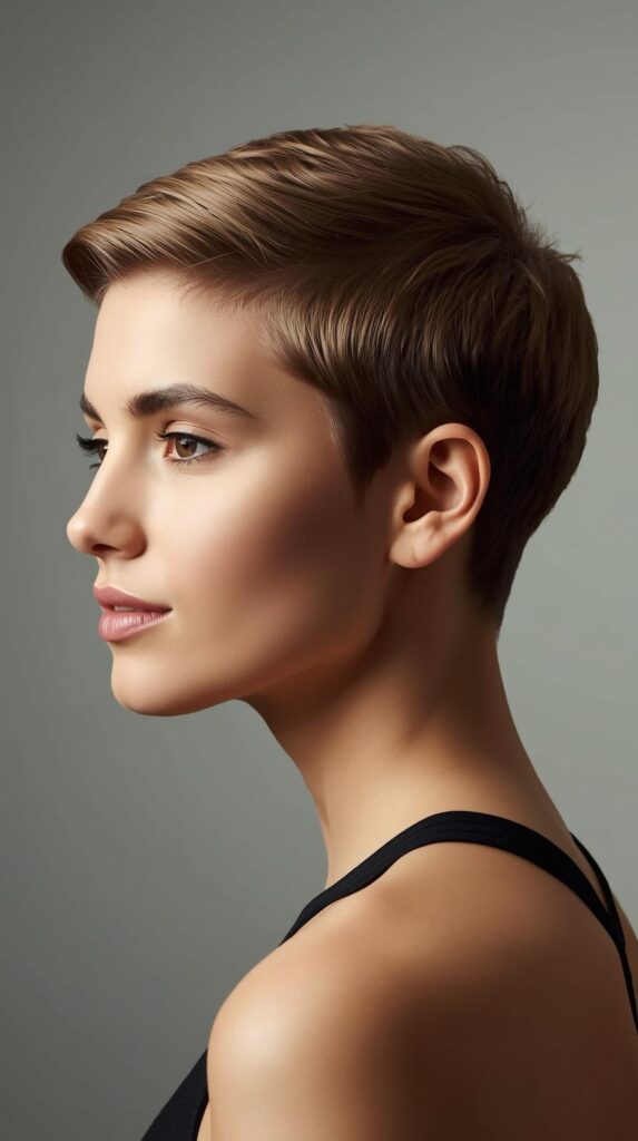 1. Classic Tapered Pixie