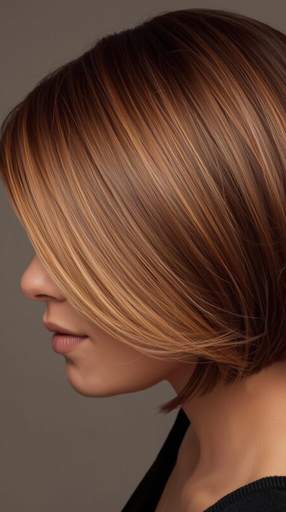 1. Soft Caramel Balayage for Short Hair