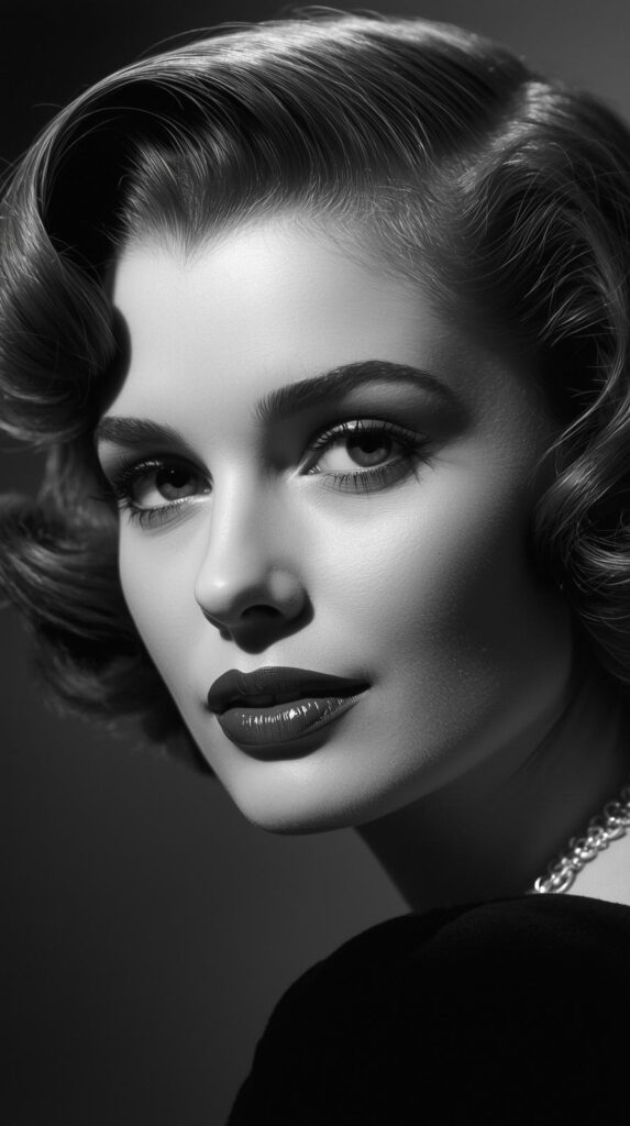 10. Retro Hollywood Finger Waves