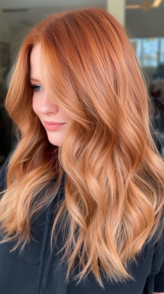 10. Strawberry Blonde for a Fresh Look