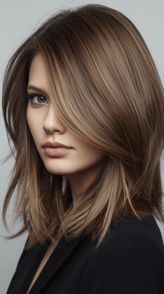 11. Layered Cut With Side Part