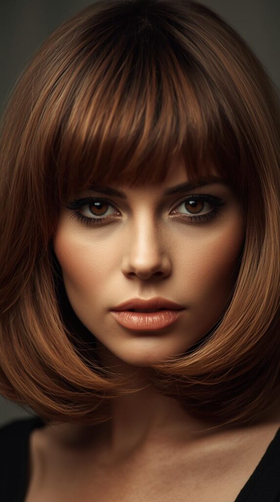 11. Voluminous Rachel Haircut Blowout