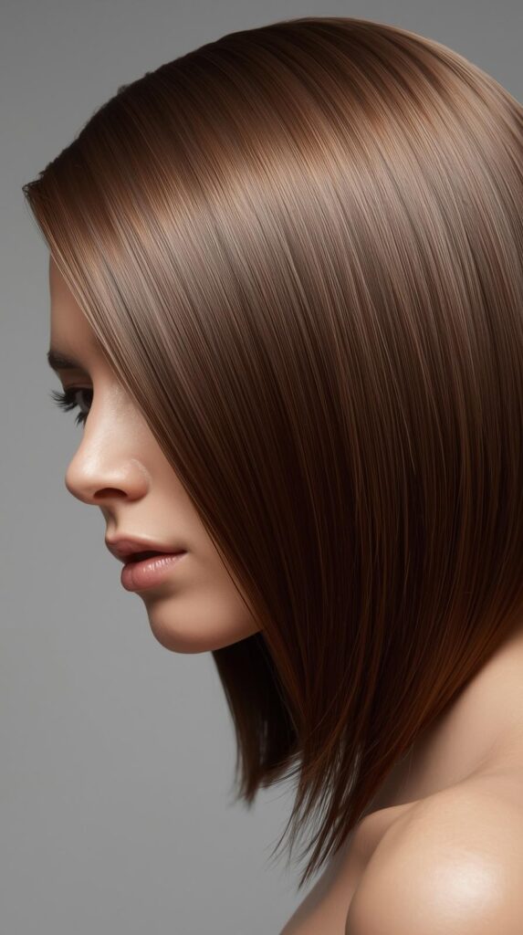 12. Sleek Midlength Layered Hair