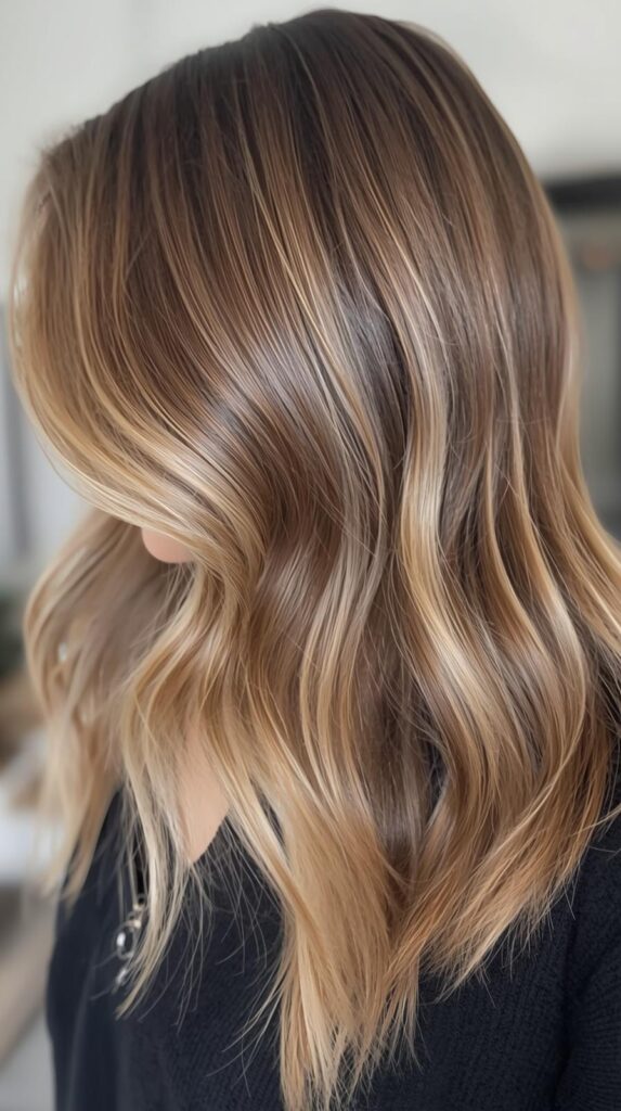 12. Waist-Length Layered Cut