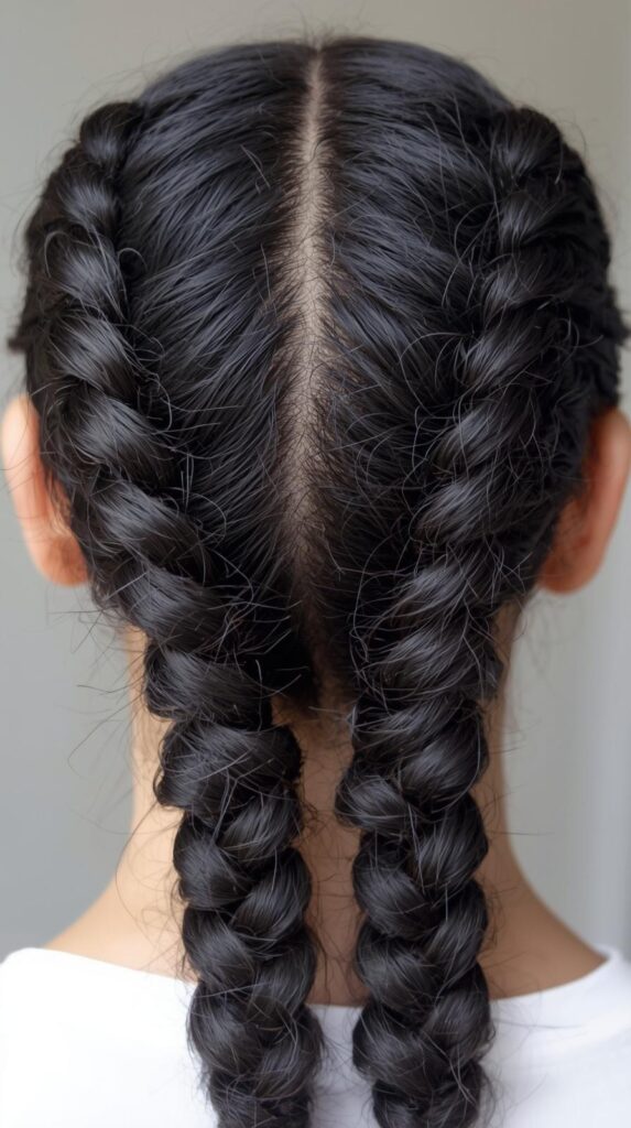 2. Double Dutch Braids