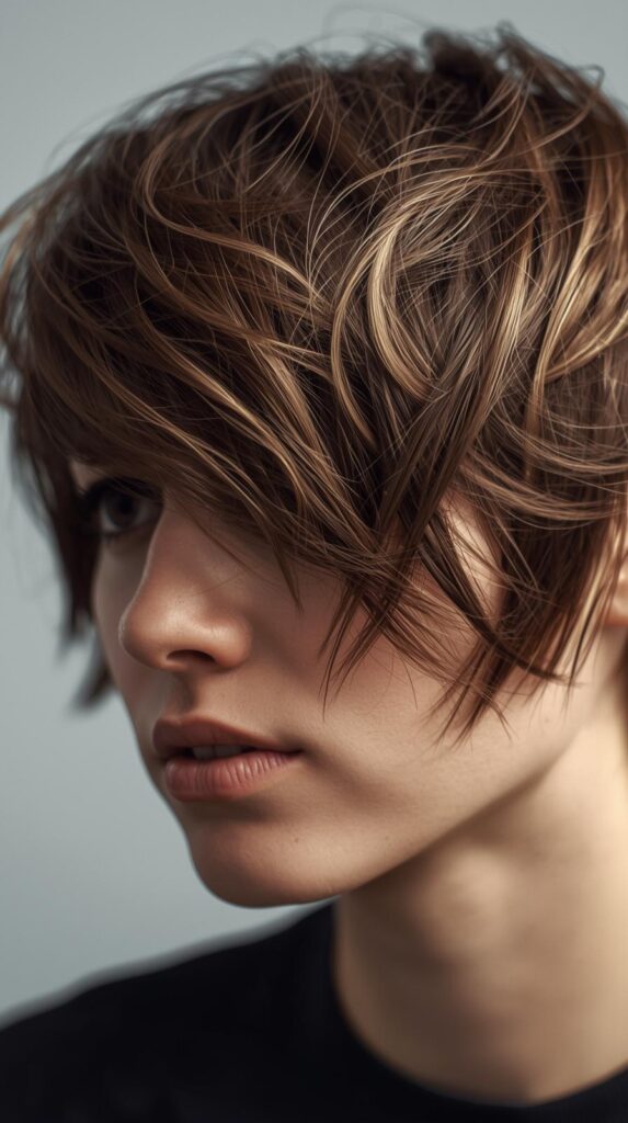 2. Feathered Layered Haircut