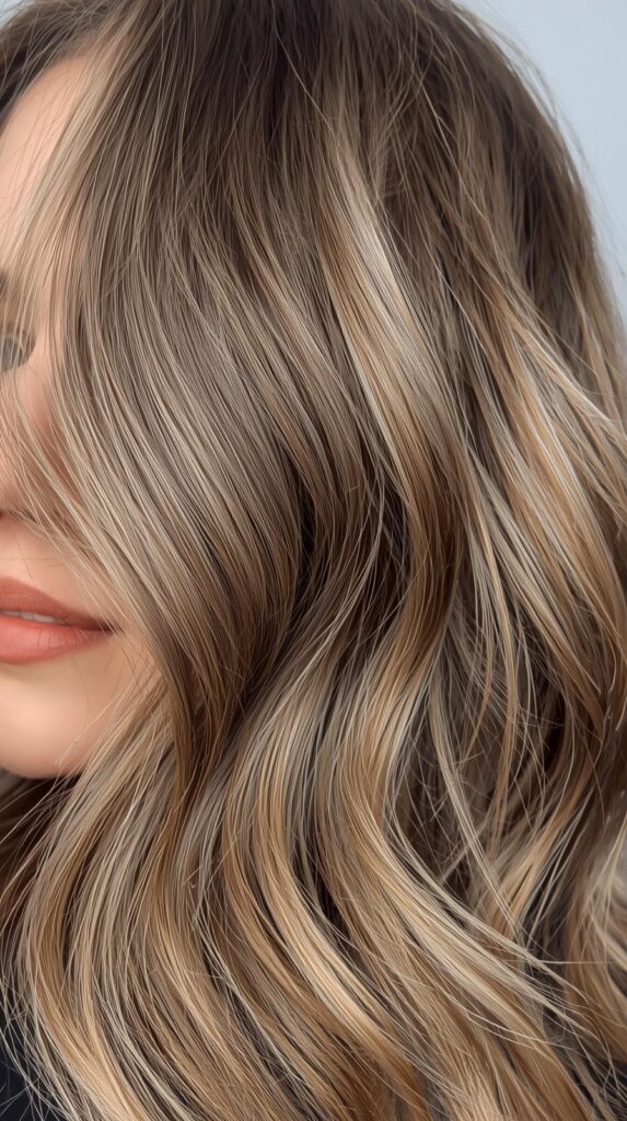 4. Ash Brown with Subtle Highlights