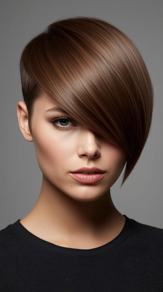 5. Asymmetrical Chin Length Haircut