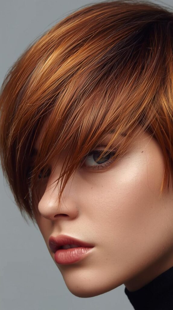5. Chunky Caramel Highlights for Bold Contrast