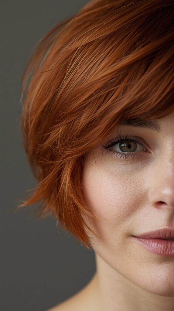 5. Copper Red for Short Hair