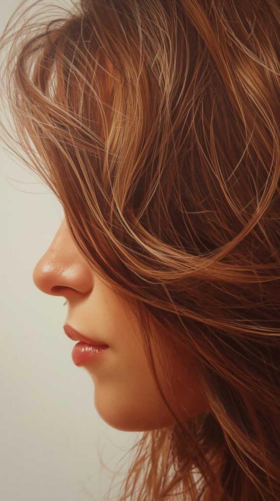 5. Textured Medium Layered Hair