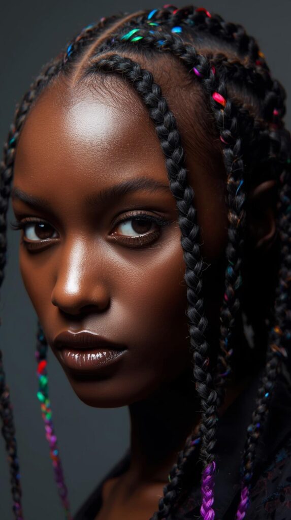 8. Braided Styles to Reveal Hidden Color