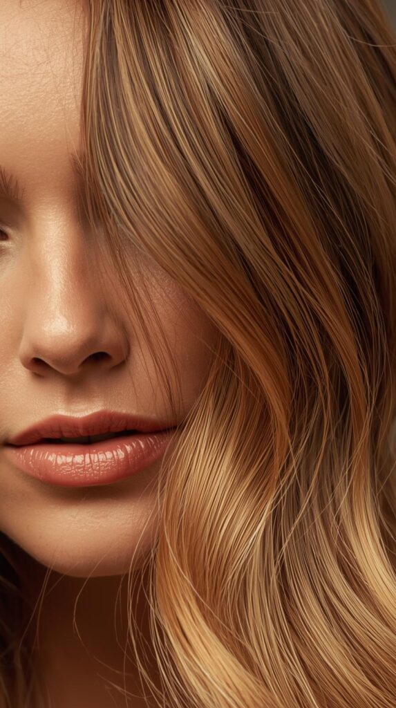 8. Golden Brown Hair Color