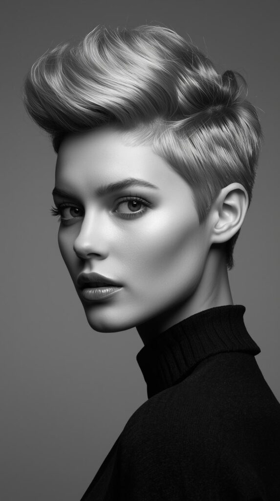 8. Voluminous Crown Pixie