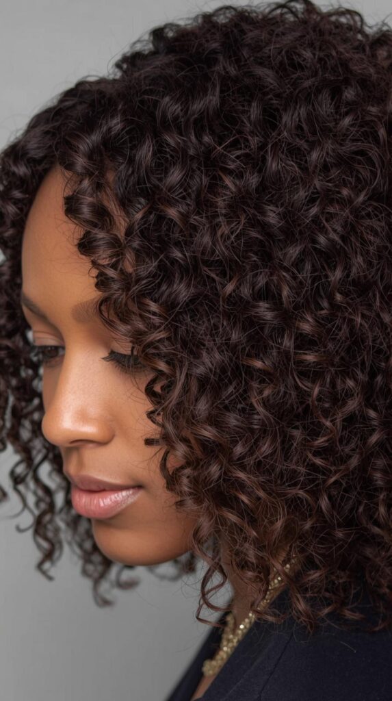 9. Curly Bob for Natural Texture